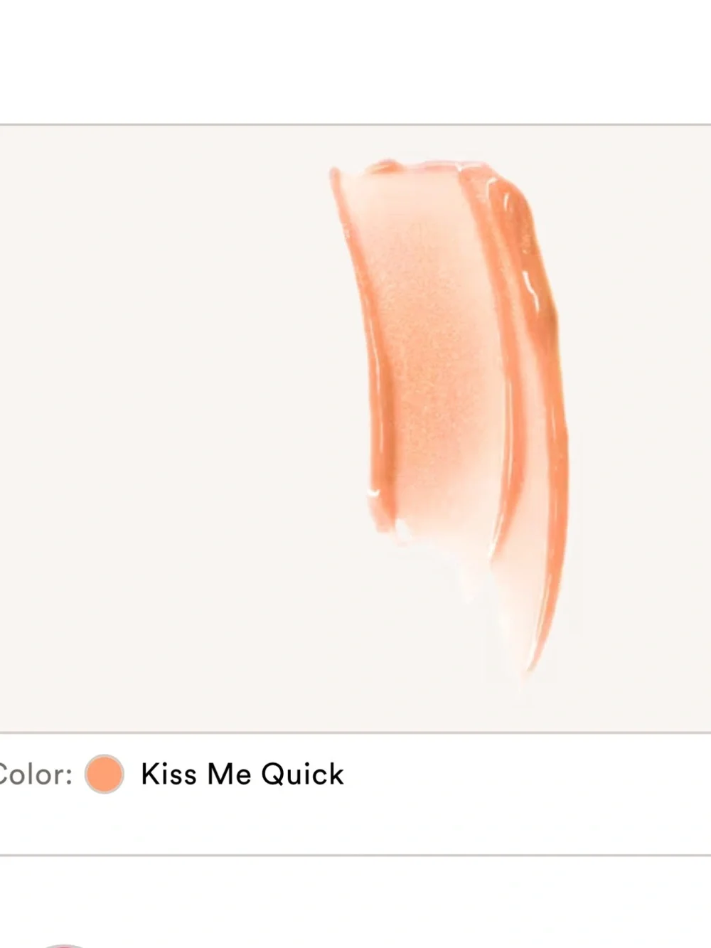 Dibs Go To Glossy Balm - Kiss Me Quick